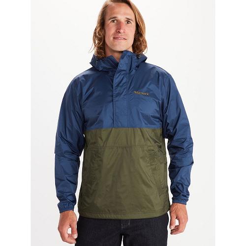 Marmot PreCip Eco Rain Jacket For Mens Navy MNK895621